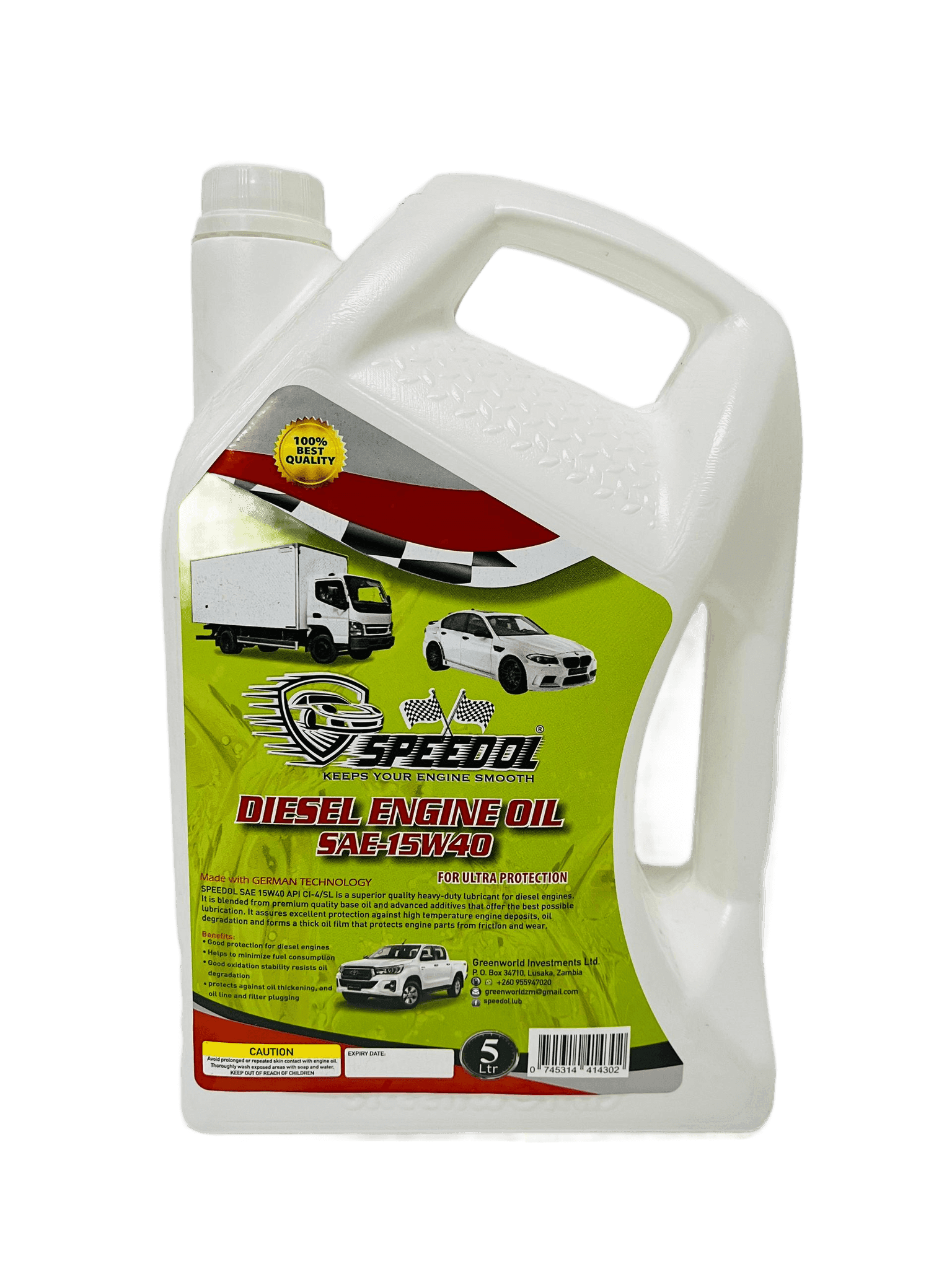 DIESEL ENGINE OIL SAE 15W40