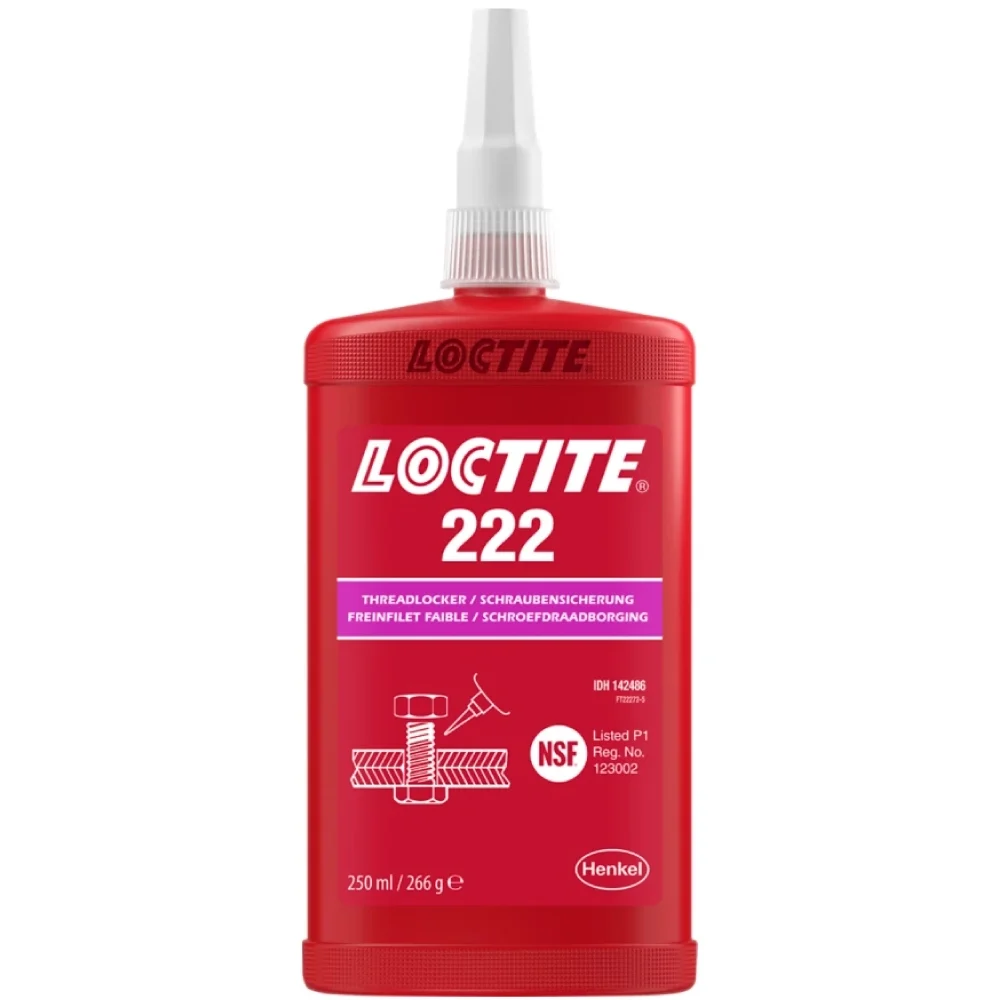 Loctite 222 Threadlocker low strength purple 250ml